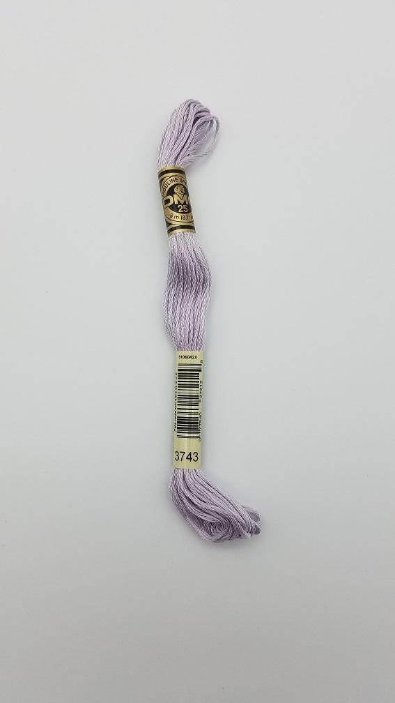 DMC 3743 - 6-Strand Floss - Antique Violet Very Light