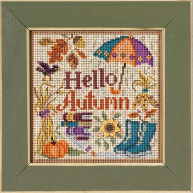Hello Autumn - Mill Hill Buttons and Beads - Cross Stitch Kit - MH14-2323
