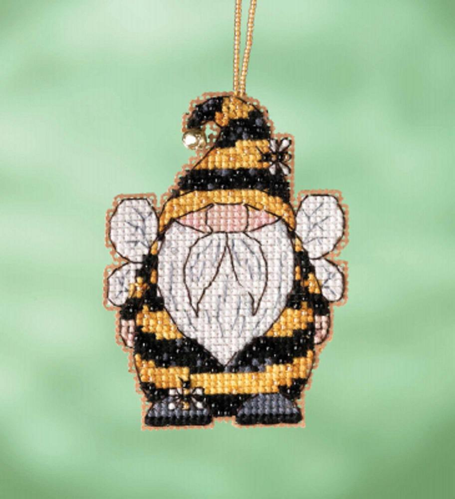 Bee Gnome - Mill Hill Garden Gnomes - Cross Stitch Kit - MH16-2211