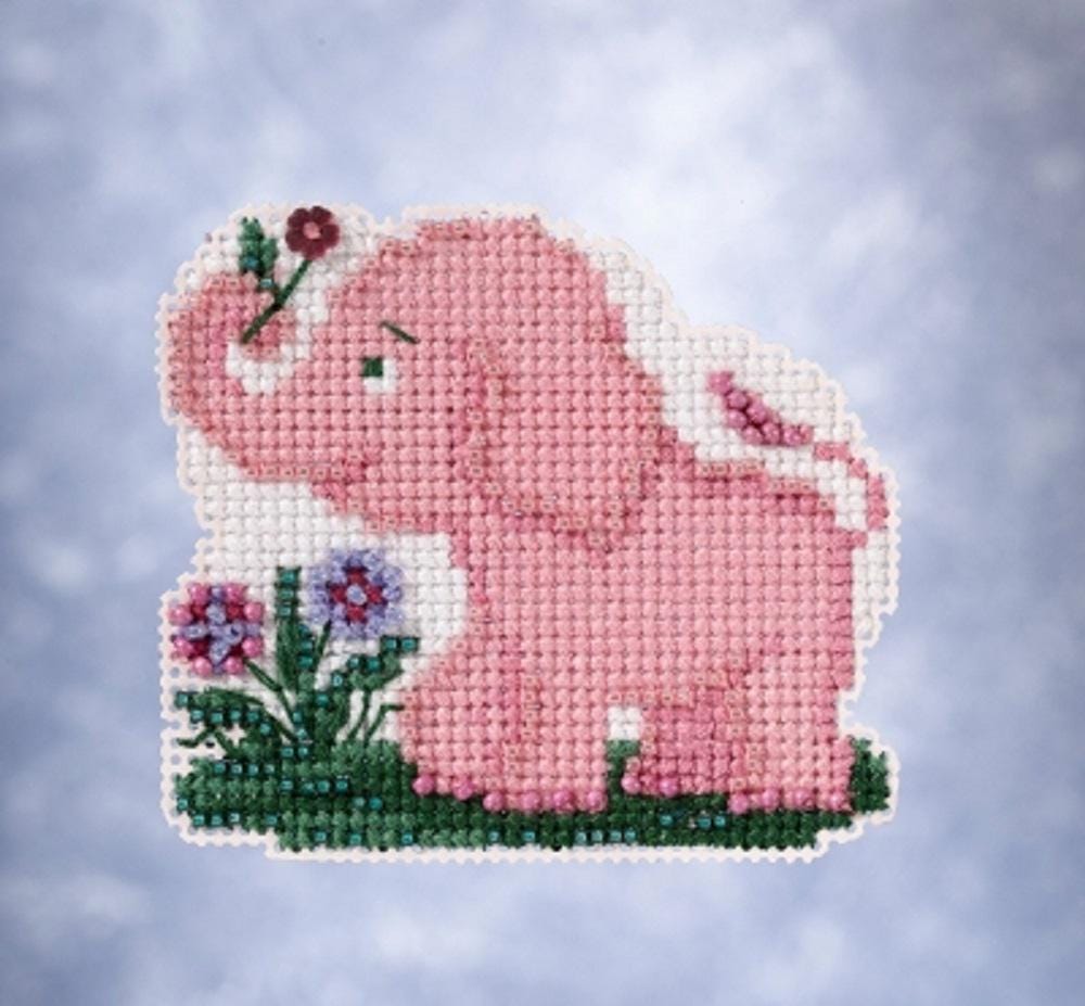 Ella Phant - Mill Hill - Spring Bouquet - Cross Stitch Kit - MH18-2113