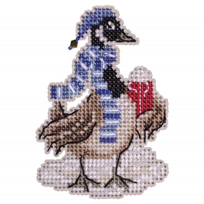 Canada Goose - Mill Hill - Winter Holiday - Cross Stitch Kit - MH18-2334