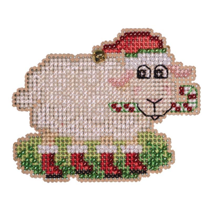 Sweet Sheep - Mill Hill - Winter Holiday - Cross Stitch Kit - MH18-2331