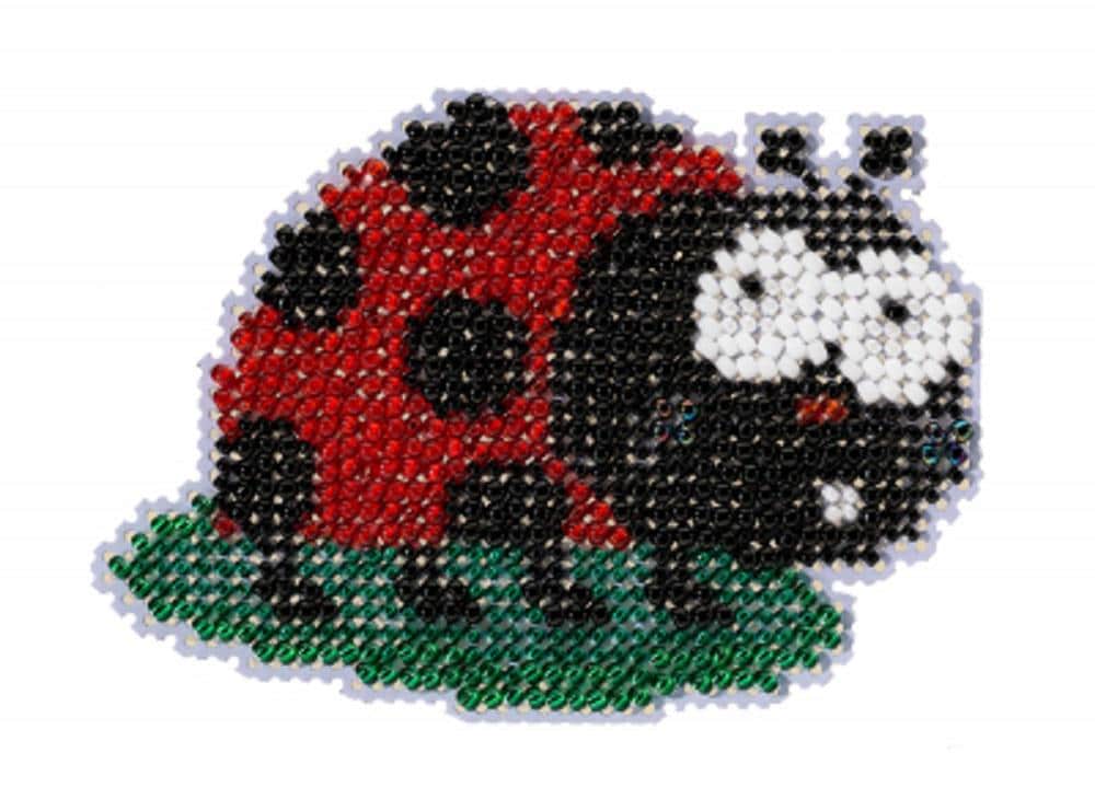 Ladybug - Mill Hill - Beaded Spring - Cross Stitch Kit - MH21-2215