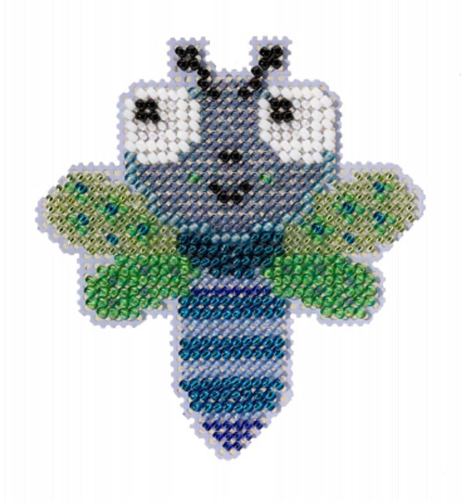 Dragonfly - Mill Hill - Beaded Spring - Cross Stitch Kit - MH21-2214