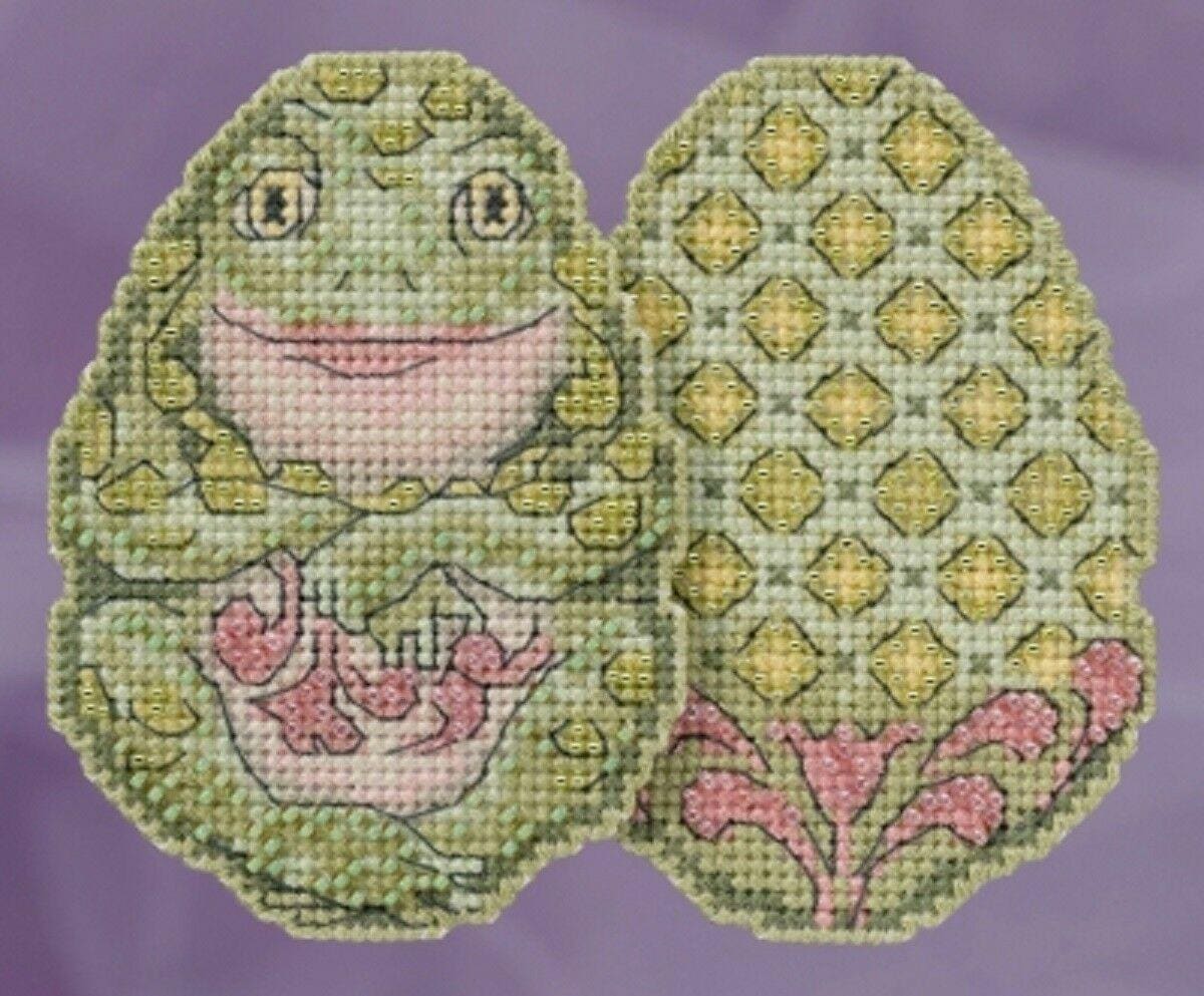 Mill Hill - Jim Shore - Frog Egg - Beaded Cross Stitch Kit - JS18-1811