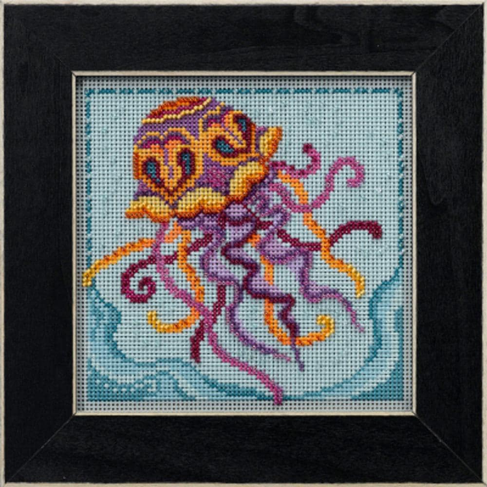 Jelly Fish - Mill Hill - Marine Life Quartet - Cross Stitch Kit - MH17-2211