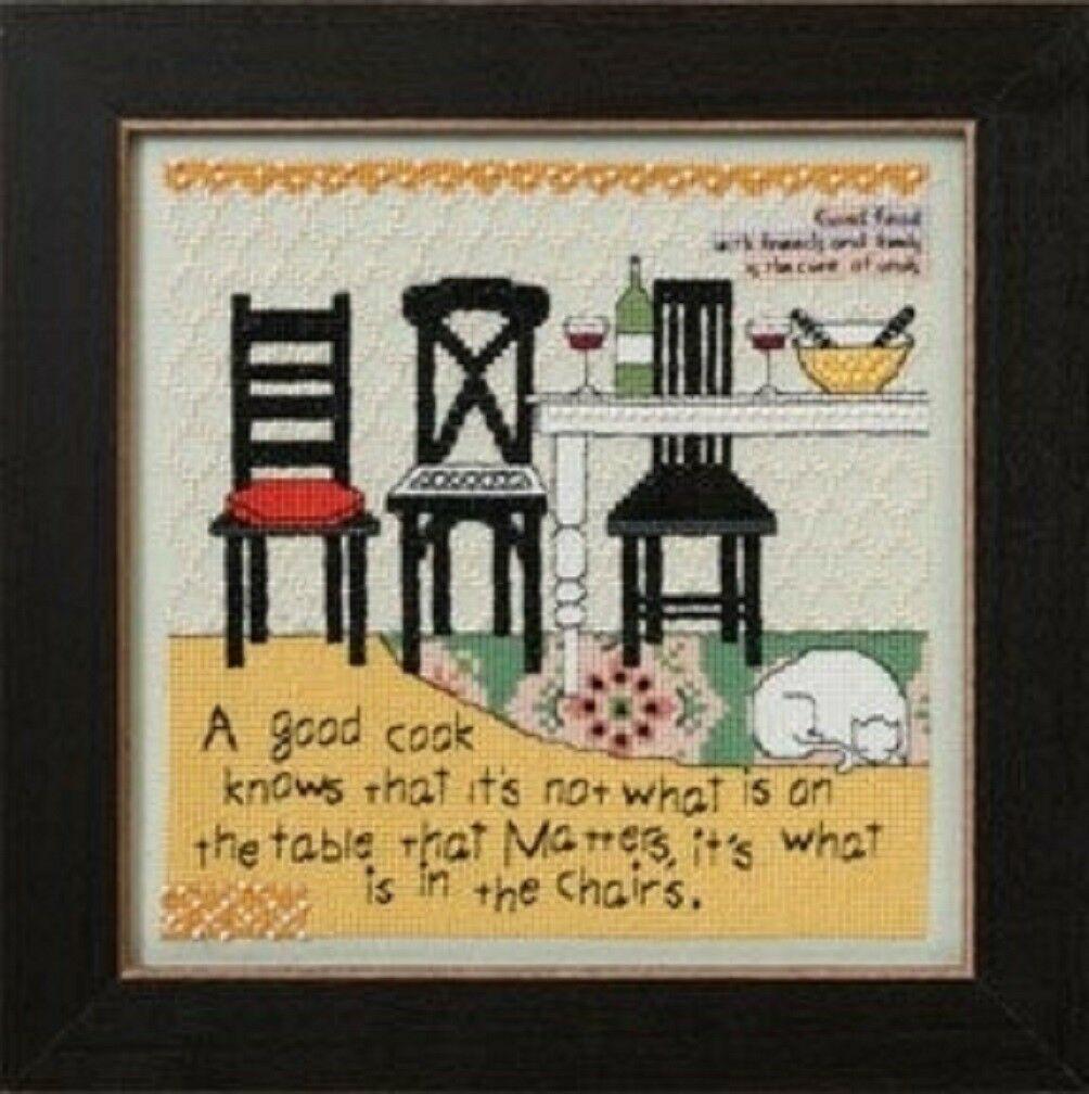 Curly Girl - Mill Hill - In the Chairs - Cross Stitch Kit - CG30-2104