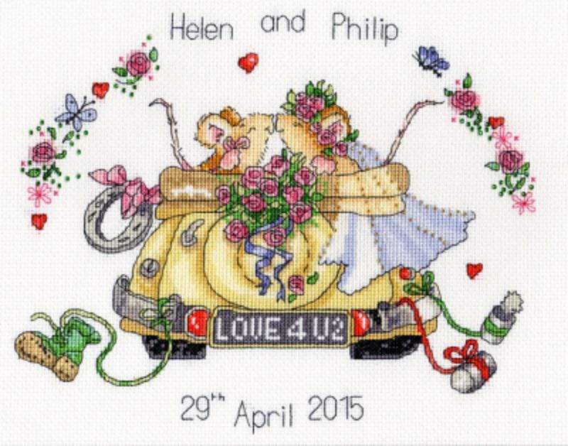 Just Married - Bothy Threads - Cross Stitch Kit