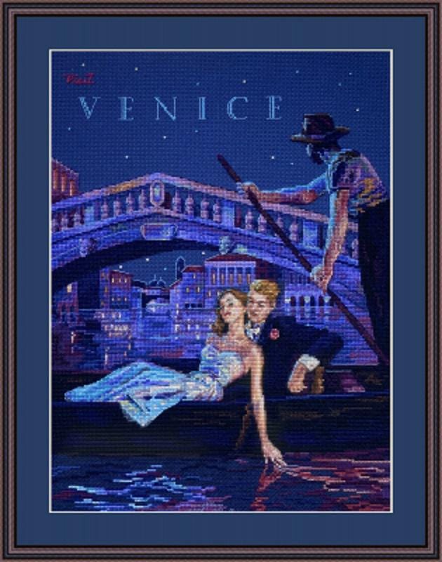 Visit Venice - Merejka - Counted Cross Stitch Kit - MK181