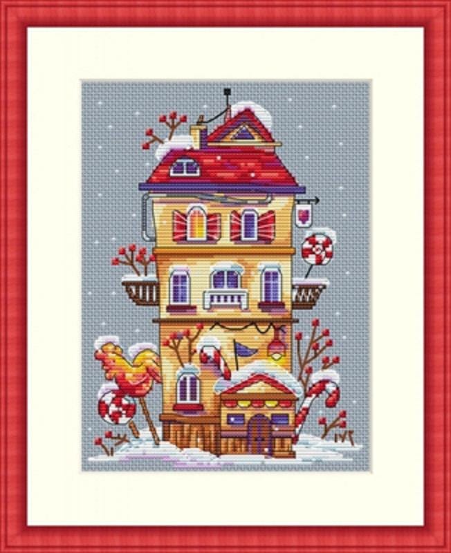 Winter House - Merejka - Counted Cross Stitch Kit - MK51