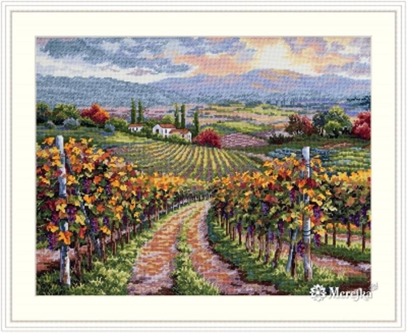Vineyard Hill - Merejka - Counted Cross Stitch Kit - MK164