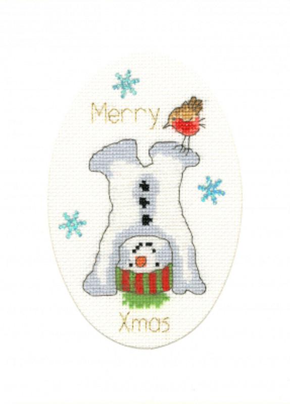 Frosty Fun - Bothy Threads - Cross Stitch Greeting Card Kit
