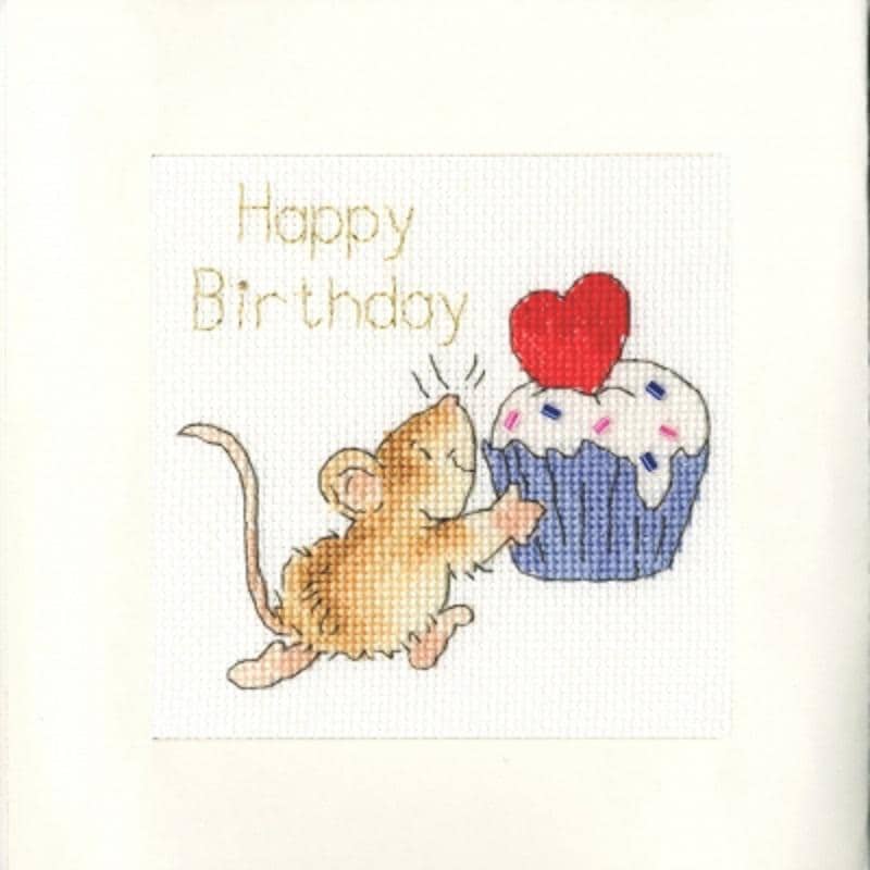 Sprinkles on Top - Bothy Threads - Cross Stitch Greeting Card Kit