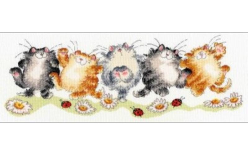 The Cat-Can - Bothy Threads - Cross Stitch Kit