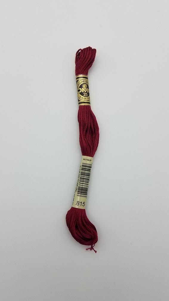 DMC 815 - 6-Strand Floss - Garnet Medium