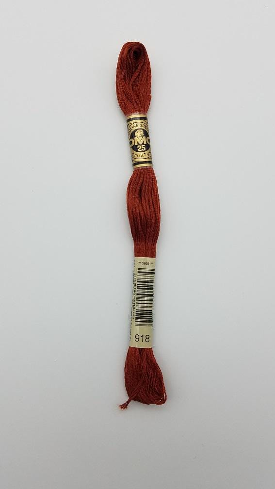 DMC 918 - 6-Strand Floss - Red Copper Dark