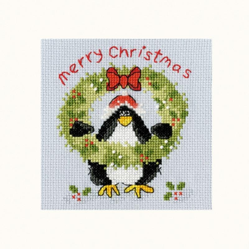 Prickly Holly - Bothy Threads - Cross Stitch Greeting Card Kit