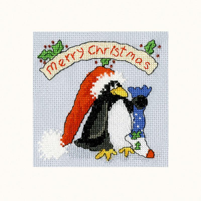 Please Santa - Bothy Threads - Cross Stitch Greeting Card Kit