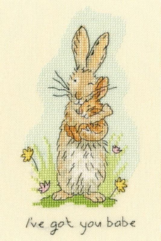 I've Got You Babe - Bunny - Bothy Threads - Cross Stitch Kit