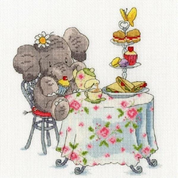 Elly One For Tea? - Bothy Threads - Cross Stitch Kit