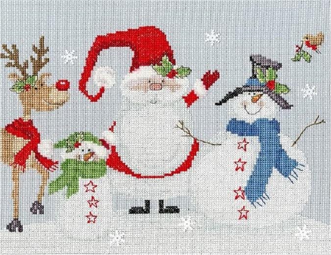 Snowy Friends - Bothy Threads - Cross Stitch Kit