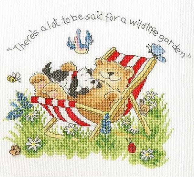 Wildlife Garden - Bothy Threads - Cross Stitch Kit