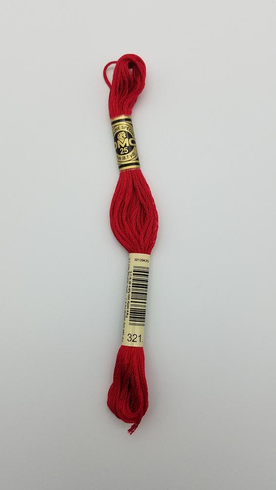 DMC 321 - 6-Strand Floss - Red