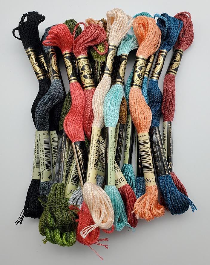 Emi - Nora Corbett - Chart, Beads, All Thread- NC208