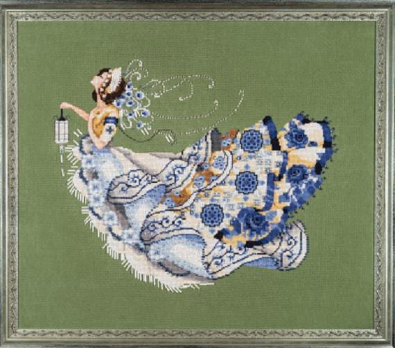 Nightingale - Mirabilia - Chart, Beads, All Thread - MD185