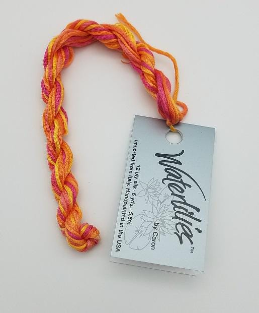 Miss Dancing Flower - Mirabilia - Chart, Beads, All Thread - MD170