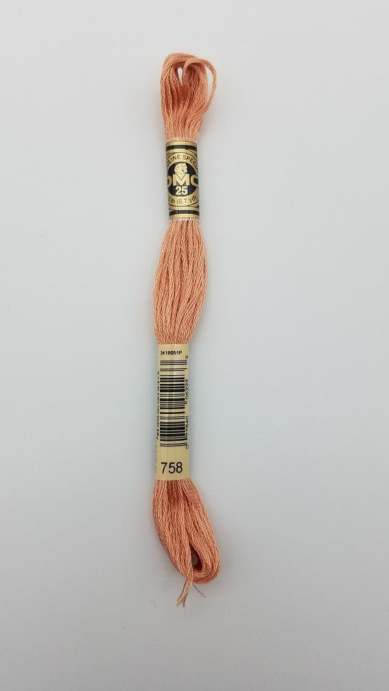 DMC 758 - 6-Strand Floss - Terra Cotta Very Light