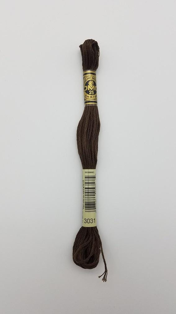 DMC 3031 - 6-Strand Floss - Mocha Brown Very Dark