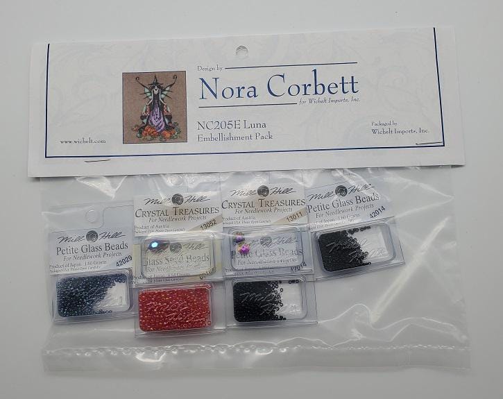 Luna - Nora Corbett - Chart, Beads, All Thread- NC205