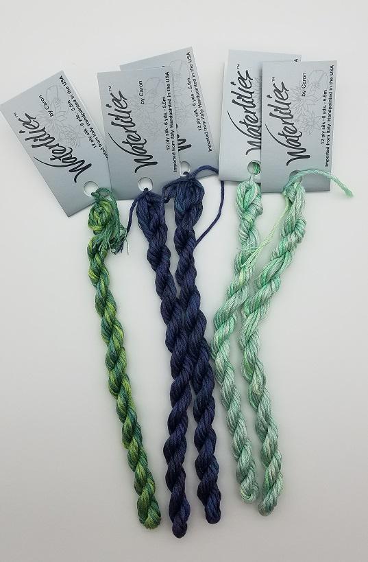 Echo Lake - Mirabilia - Chart, Beads, All Thread - MD174