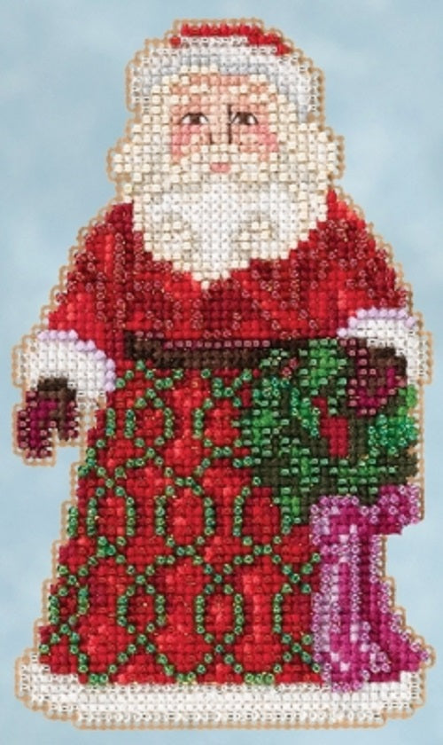 Greetings Santa - Jim Shore - Mill Hill - Cross Stitch Kit